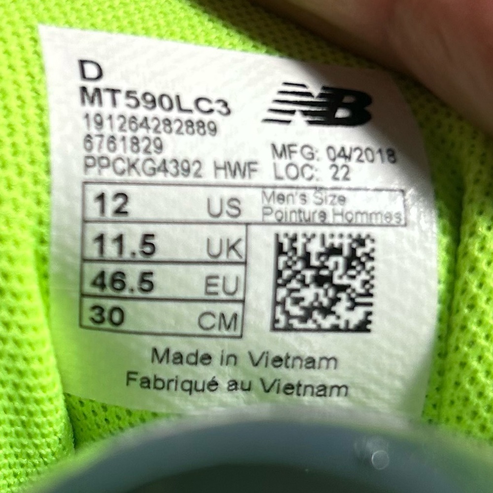 🌟HOST PICK🌟New Balance Men's 590v3 Running-Shoes Size 12 - Picture 8 of 8